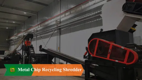 Huihe Low Maintenance Metal Chips Recycling Machine Metal Turnings Shredder Machine